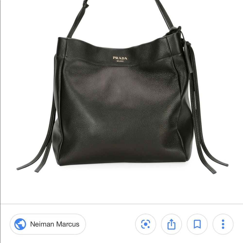 Prada Cervantes Hobo Deerskin Handbag - Picture 8 of 8
